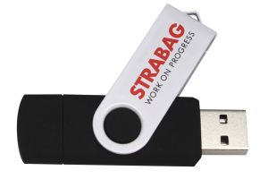 STRABAG WOP USB-Stick Twister 64GB>