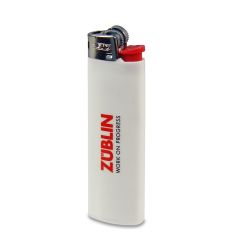 ZÜBLIN Lighter BIC slim J23 white